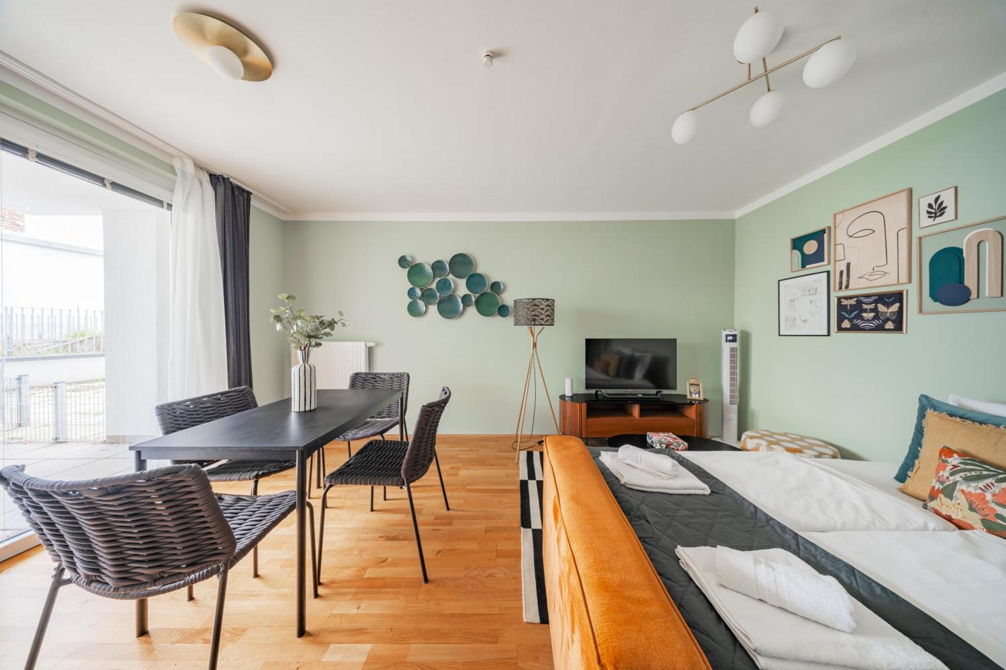 Modern Living Vienna, 15 Min To Center * Wiedeń